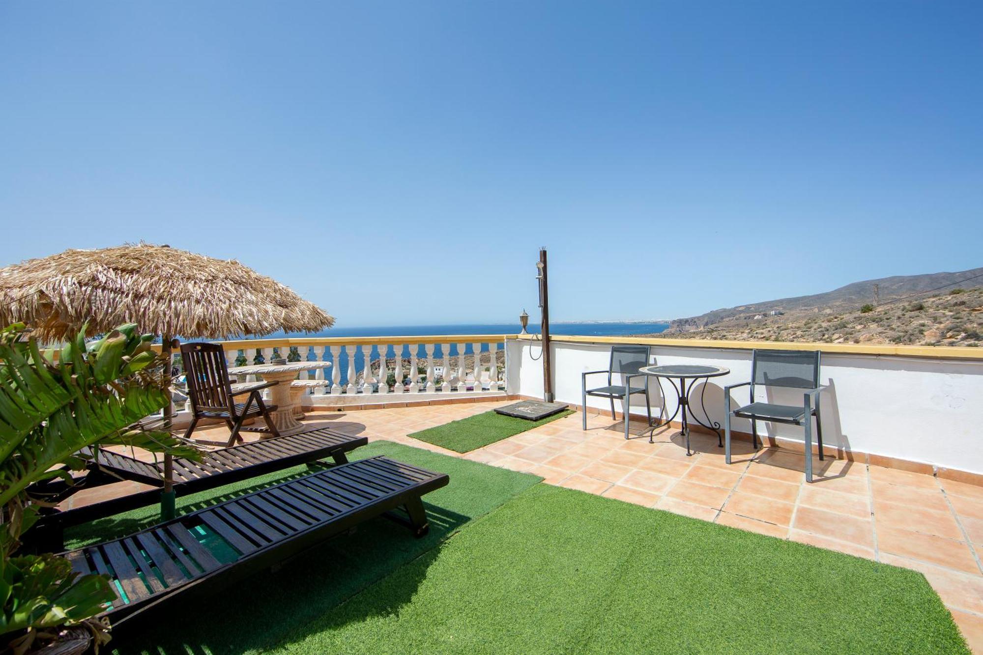 Villa Vista Al Mar Ylenia Almería Exterior foto