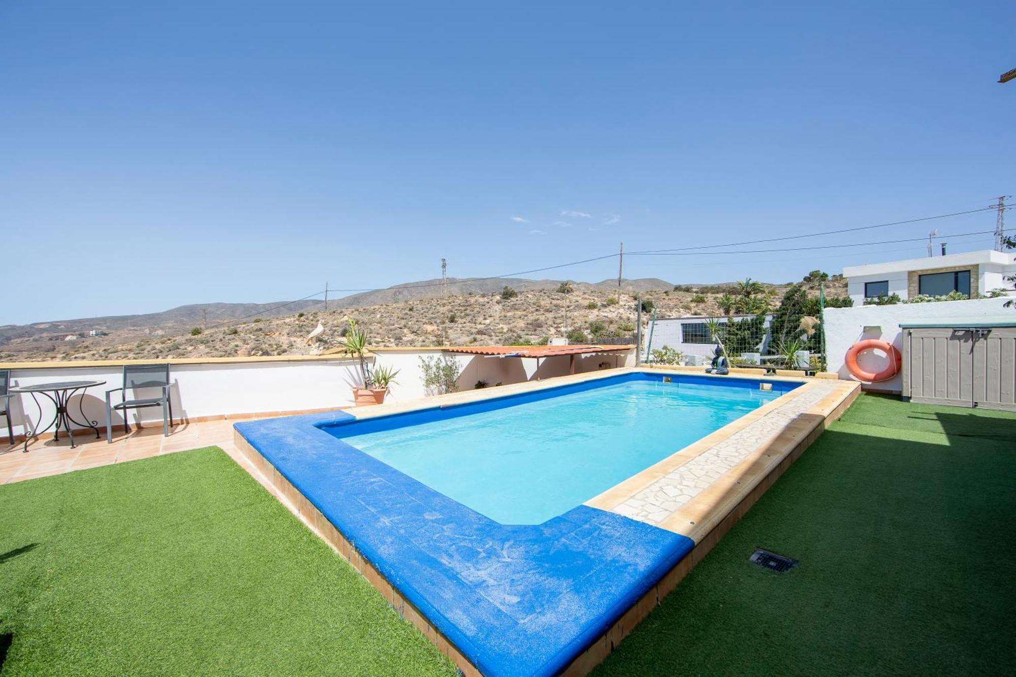 Villa Vista Al Mar Ylenia Almería Exterior foto
